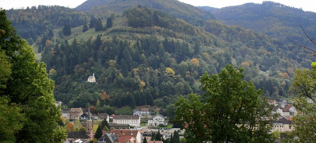 Auch im Bereich der Zeller Kalvarienbergkapelle soll der Wald gelichtet werden.   | Foto: Privat