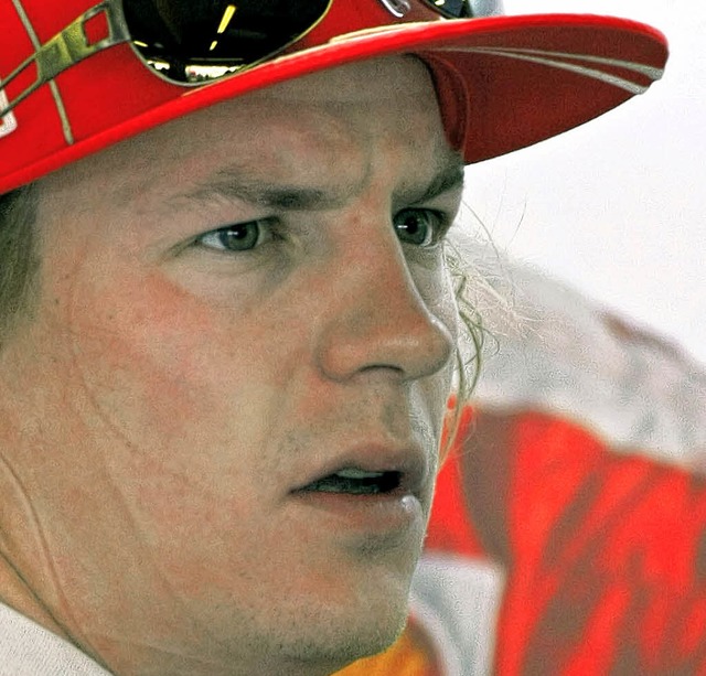 Vorlufig raus aus der Formel1: Kimi Rikknen  | Foto: dpa