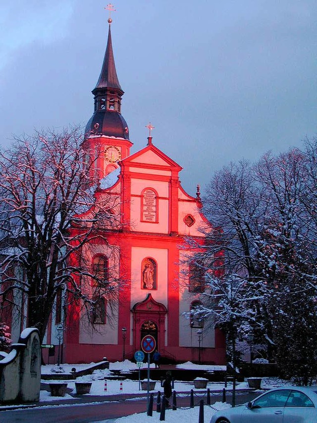 Die St.-Margarethen-Kirche kommt im Januar ins Fernsehen.  | Foto: Walter Uhl