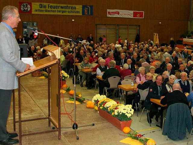 Groe Resonanz: Der Altennachmittag des Kreisfeuerverbandes.  | Foto: Eberhard Kopp