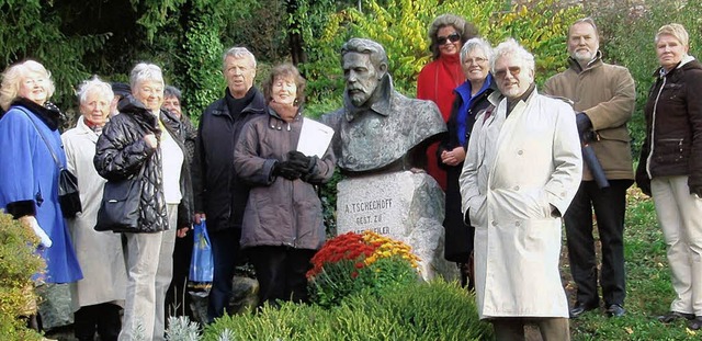 Die Turgenev-Gesellschaft Deutschland ...n Spuren Tschechows durch Badenweiler   | Foto: privat