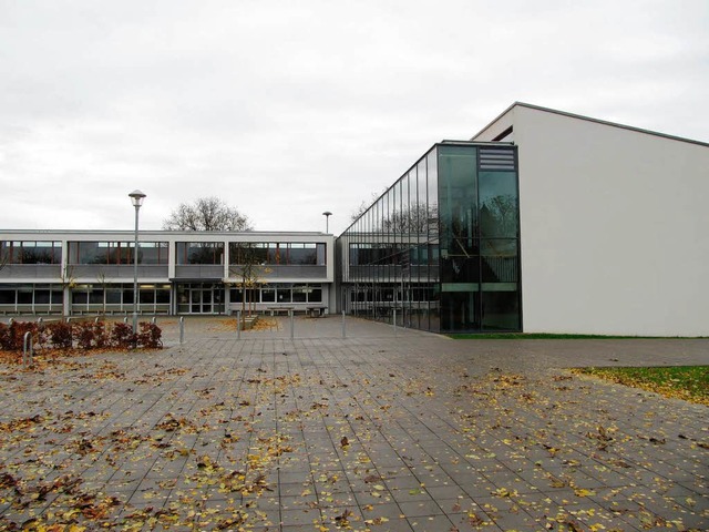 Eine moderne Schule hat Wyhl, doch die...mit Endingen ist noch nicht gesichert.  | Foto: Martin Wendel