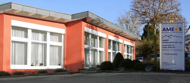 Ameos Krankenhaus Dr. Lay in Bischoffingen  | Foto: Christine Aniol