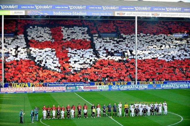 Fan-Choreografie fr Achim Stocker