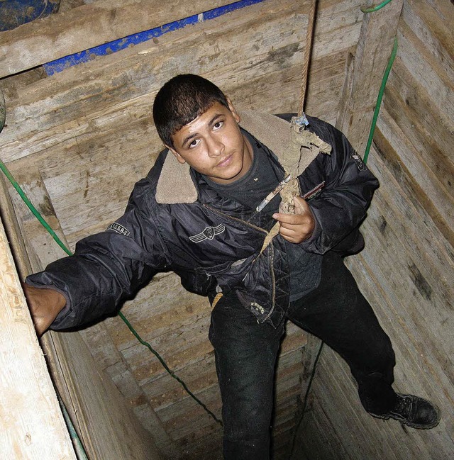 Tunnelbauer Gaza: Emad Anatur,  | Foto: Inge Gnther