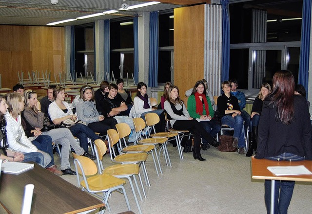 Profitieren von der Erfahrung anderer:...vielen Schlern eine wertvolle Hilfe.   | Foto: Felix Reisberger