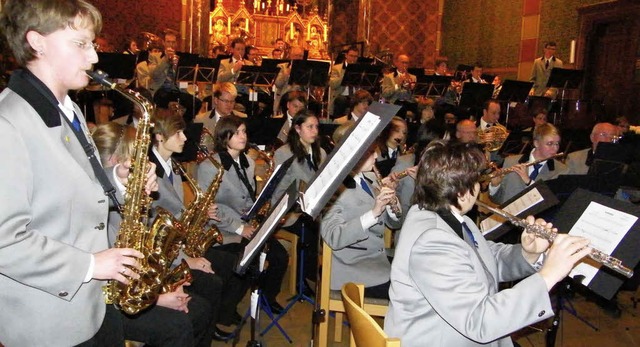 Souvern interpretierte Stefanie Heilb... von Dimitri Shostakovich am Saxophon.  | Foto: Martha Weishaar