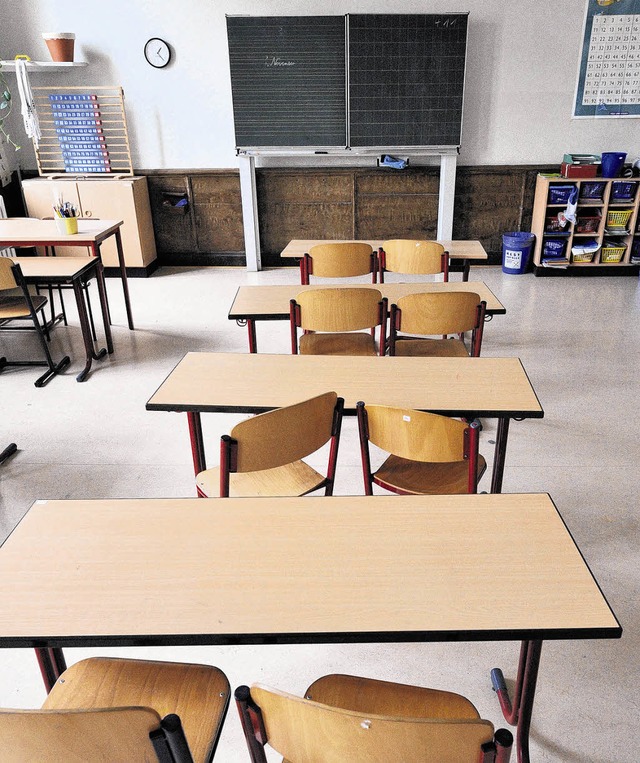 Klassenzimmer sind derzeit teilweise m...luenza? Ohne Test nicht nachweisbar.    | Foto: BZ
