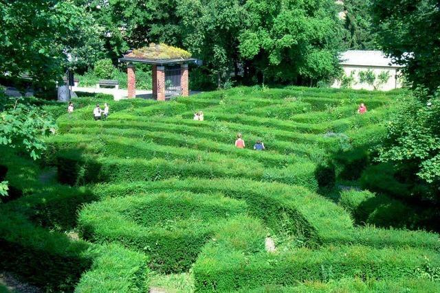 Irrgarten fr den Stadtpark