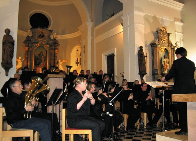 Projektkonzert mit dem Musikverein  Am...enen Sonntag in der Amolterer  Kirche   | Foto: Hlter