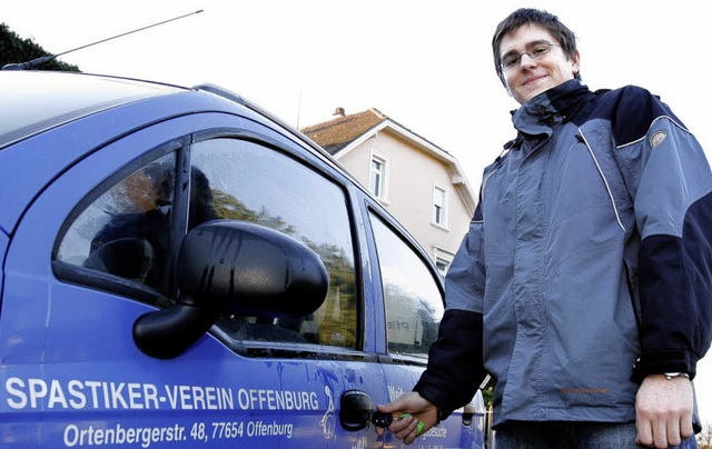 Philipp Seidel, 19 Jahre, Zivildienstleistender beim Spastikerverein Offenburg  | Foto: peter heck