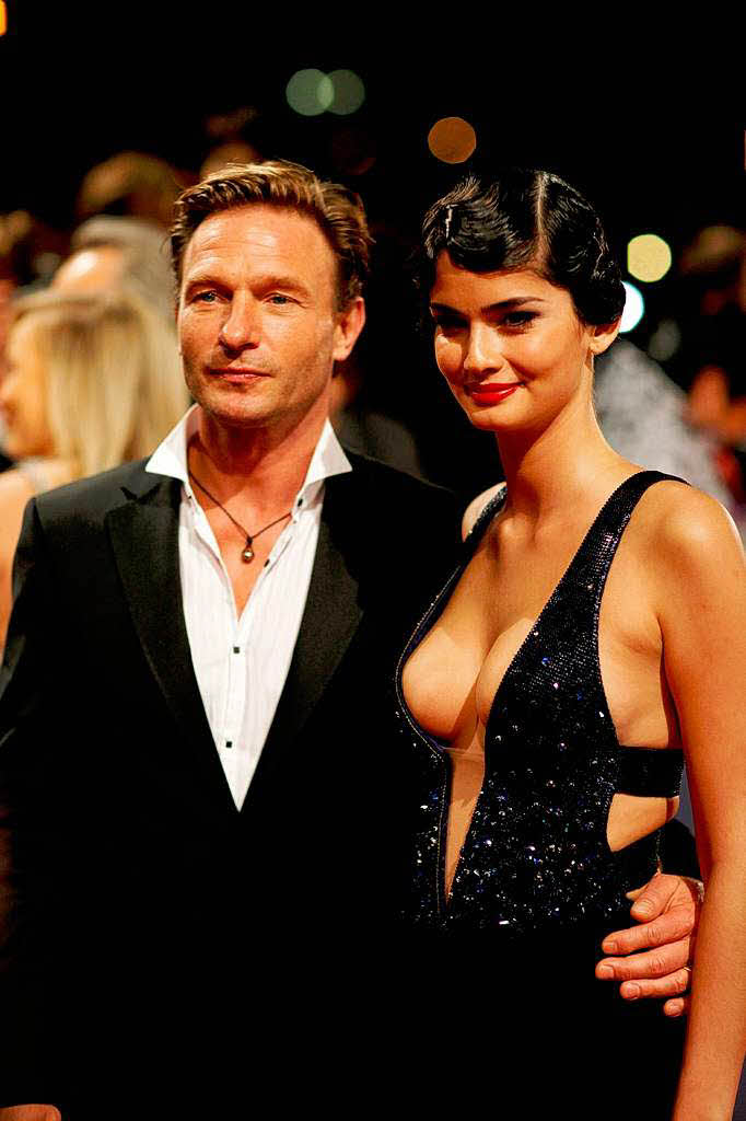 Unter den Gästen: Thomas Kretschmann und Model Shermine Sharivar Unter den Gästen: Thomas Kretschmann und Model Shermine Sharivar