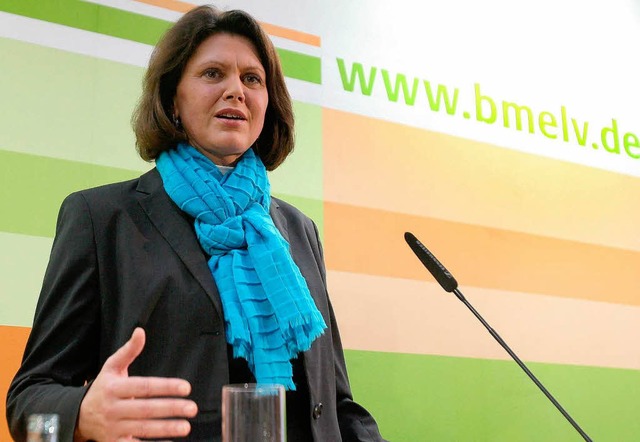 Verbraucherschutzministerin Ilse Aigne...s  Finanzmarkts strker kontrollieren.  | Foto: dpa