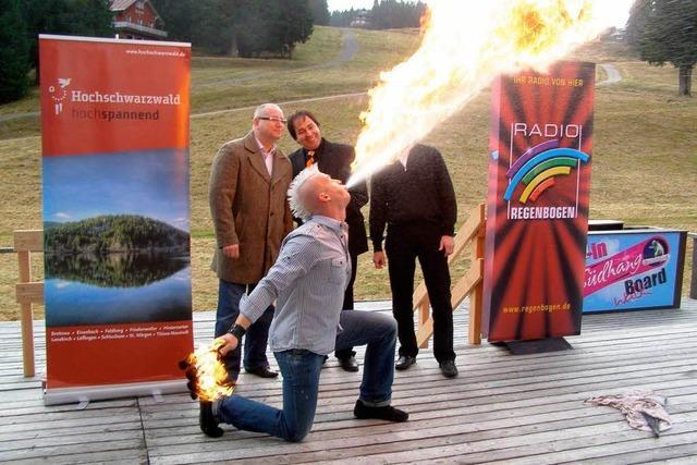 Feldberg in Flammen