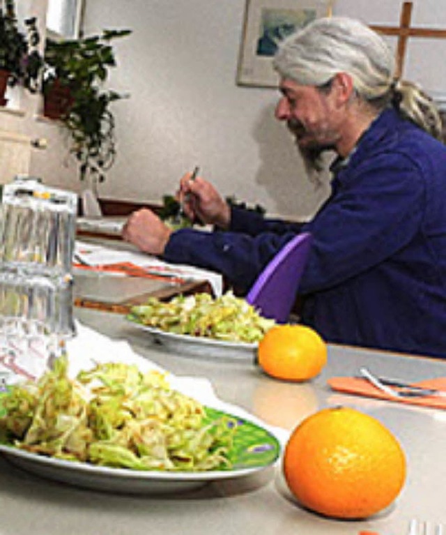 Mittagessen im Erich-Reisch-Haus  | Foto: Juri Junkov