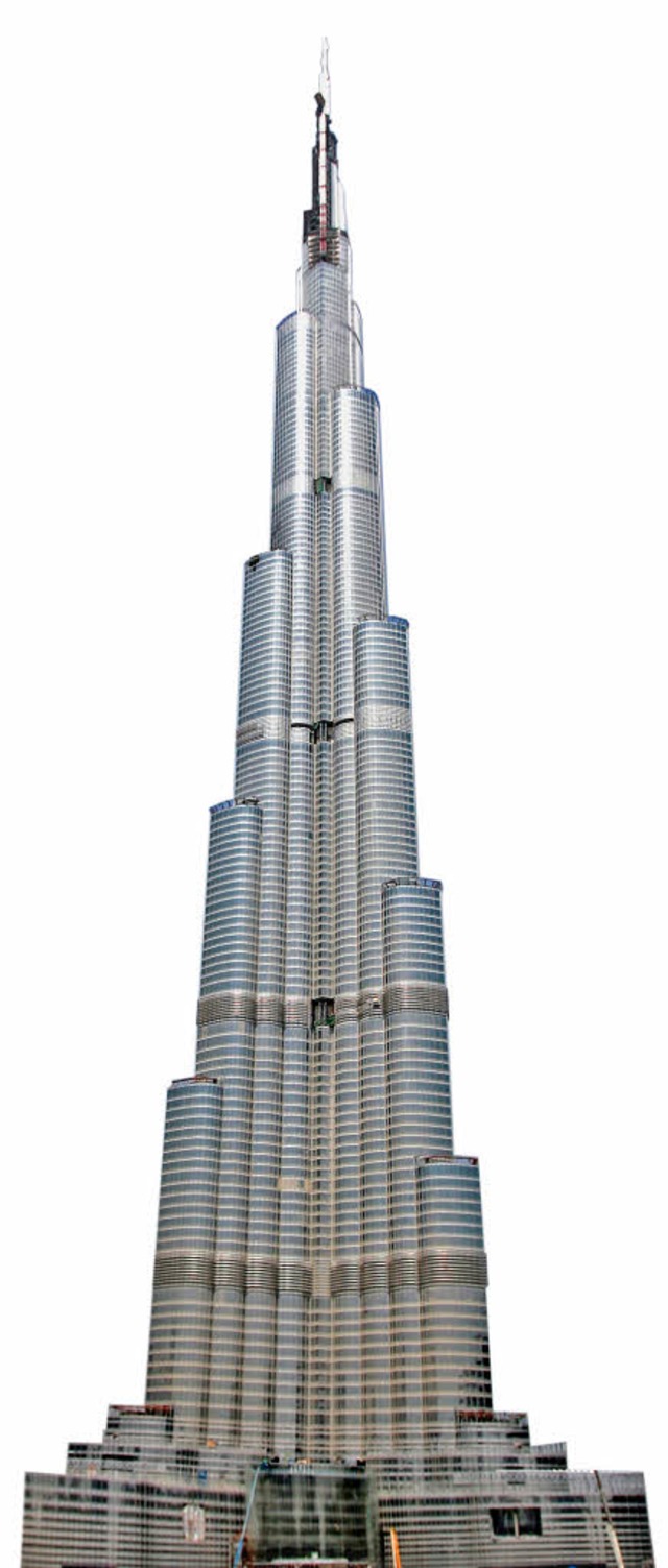 Der  Burj-Dubai-Turm &#8211; das hchste Gebude der Welt  | Foto: afp
