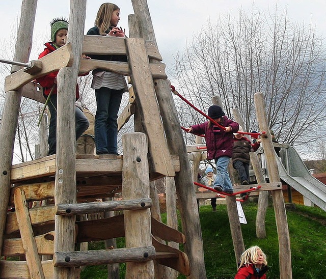 Einweihung des Nollinger Spielplatzes  | Foto: Jutta Rogge