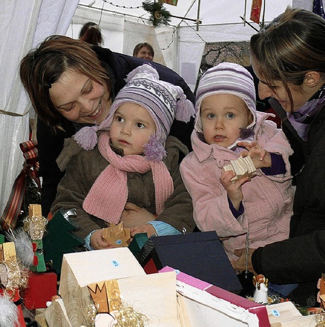 Kinder, Kinder, was es da alles gibt auf dem Markt.   | Foto: h. fssel