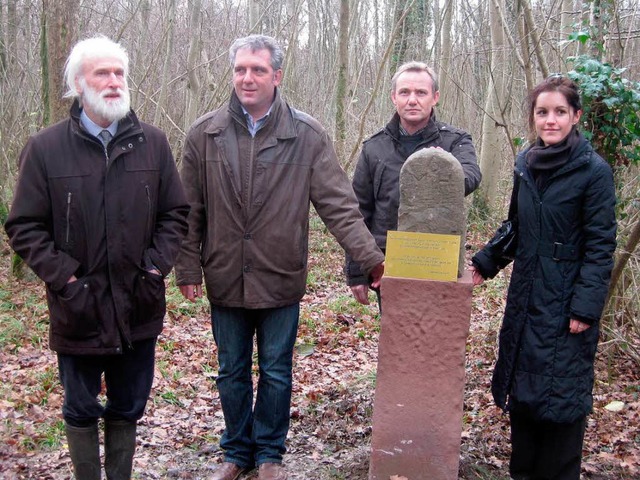 Theo Trautmann, Jean Marc Willer , Thomas Frenk und Sandra Bequier (von links).  | Foto: Hans Spengler