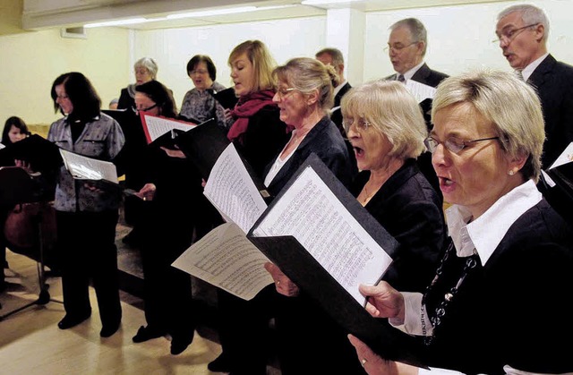 Kammerchor der Christuskantorei   | Foto: Heidi Fssel