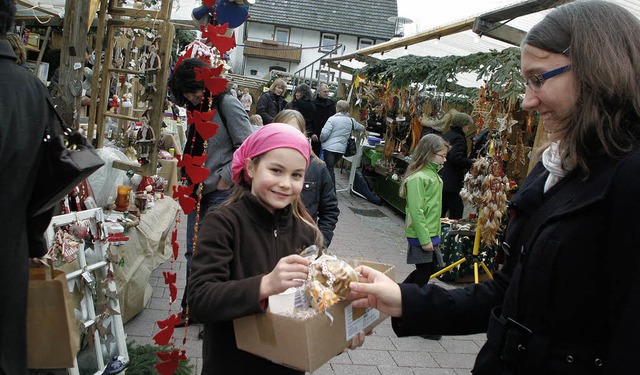 Zuckerbrtle, Film  und Weihnachtsschm...nder wie Erwachsene war viel geboten.   | Foto: heidi fssel