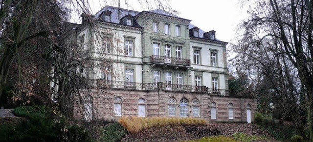 Ein prachtvoller Bau:  Die  Villa Berb...ise schon bald wieder ein Privathaus.   | Foto: saskia baumgartner