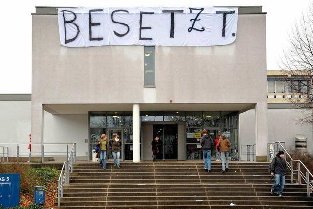 Besetzung der PH: Rektorat hlt vorerst still