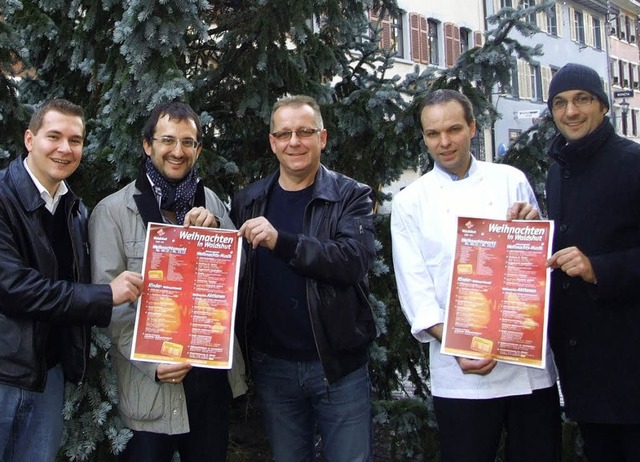 Fr &#8222;Weihnachten in Waldshut&#82...artner und Timo Jehle (W+F-Beirte).    | Foto: Freudig