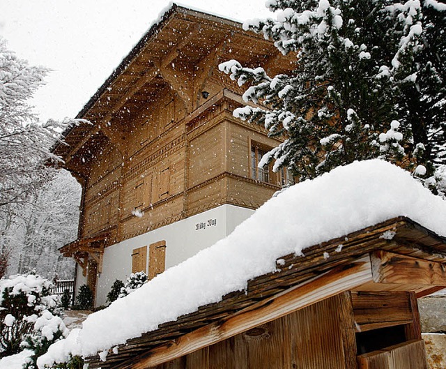 Das Chalet von Roman Polanski in  Gstaad   | Foto: dpa