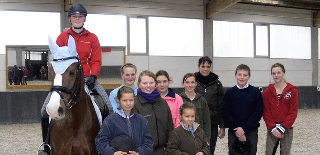 Mehr ber den Umgang mit den Pferden b...im RC Stall Wiesengrund in Kleinkems.   | Foto: privat