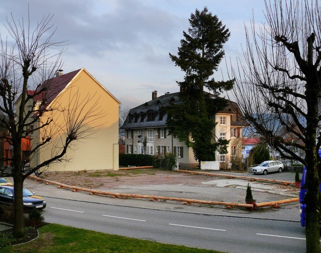 Holz vor der Htte:  Maurer-Areal in neuem Look   | Foto: SASKIA BAUMGARTNER