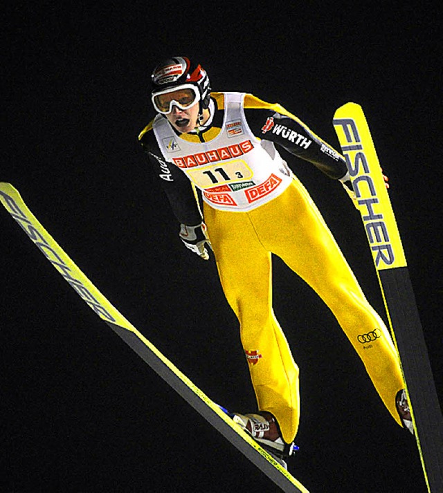 Skisprung-Talent Pascal Bodmer, Absolvent des Ski-Internats Furtwangen   | Foto: DPA