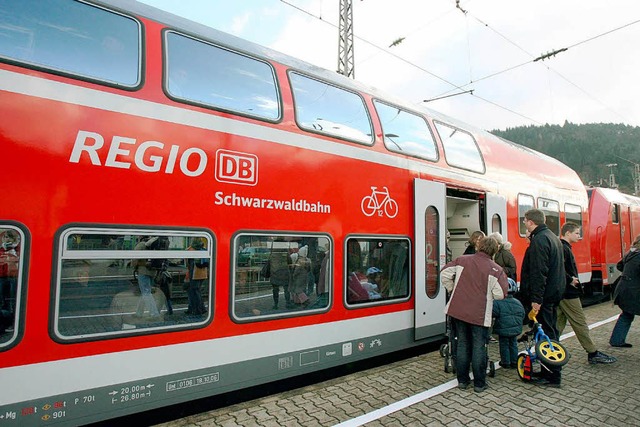 Die Schwarzwaldbahn wird ihren Service deutlich erhhen.  | Foto: dpa