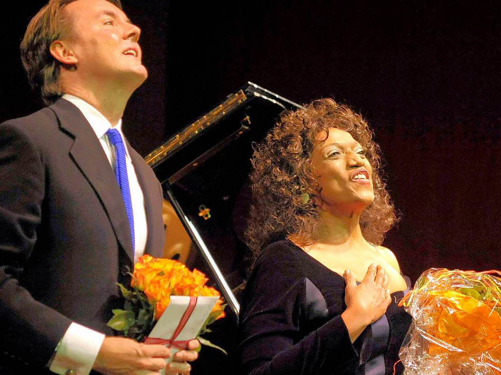 Jessye Norman sang im Konzerthaus Freiburg. Das war Opernstimme mit jazzigen Klngen.