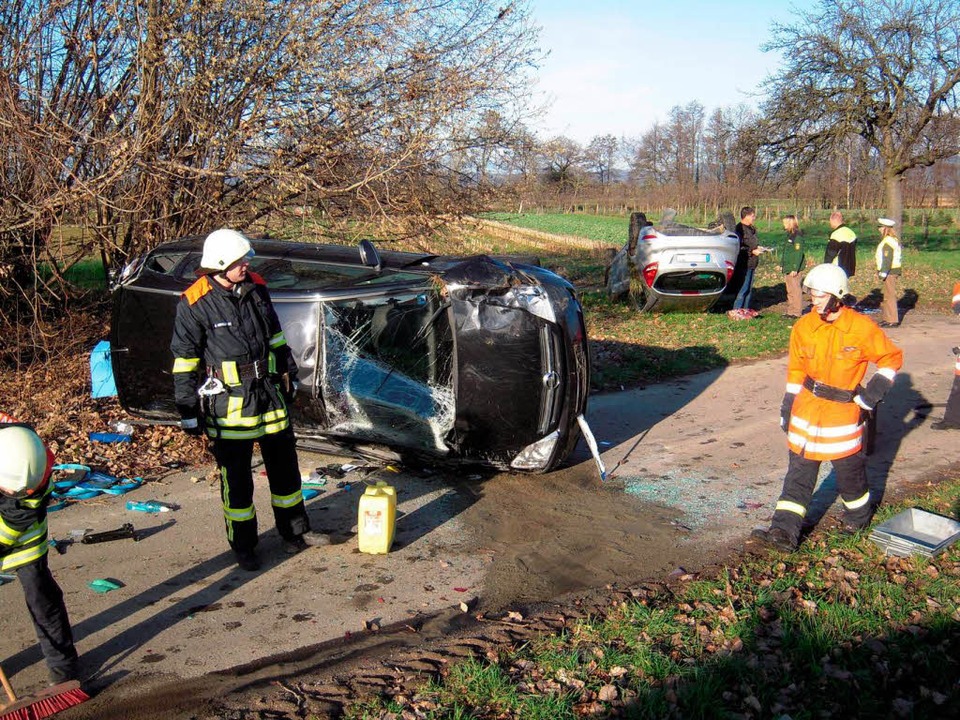 Bei Unfall Auf B3/B294 Verletzt - Gundelfingen - Badische Zeitung