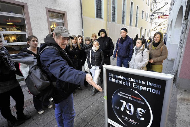 Werbereiter vernichten Arbeitspltze, ...nn &#8211; und zwar die von Bettlern.   | Foto: thomas kunz