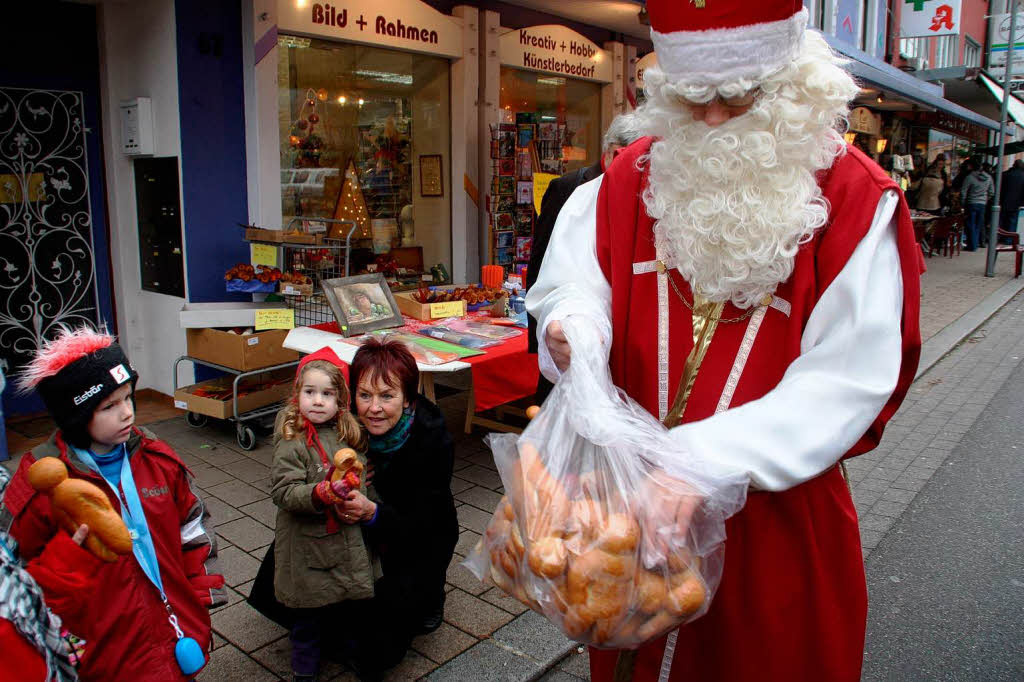 Impressionen vom Nikolausmarkt in Wehr.