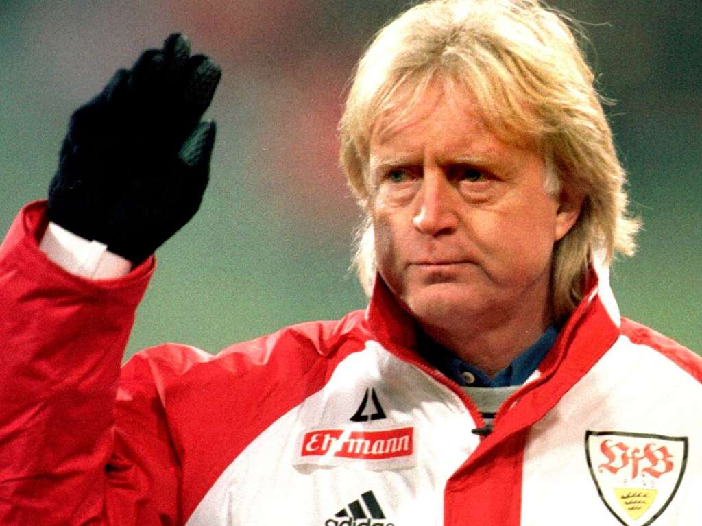 Winfried Schfer hatte beim VfB kein Glck. Am 1. Juli 1998 trat er sein Amt an, am 4. Dezember 1998 wurde er entlassen.