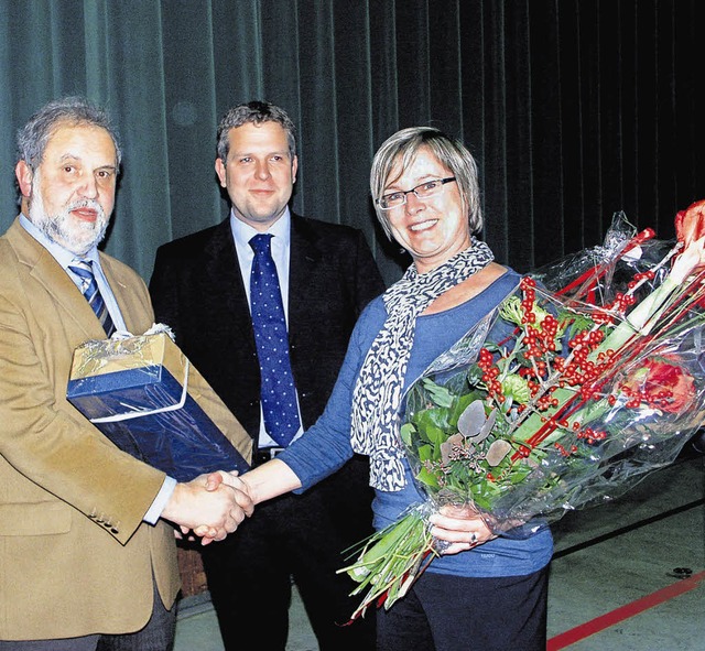 Franz Bayer,  scheidender Betriebsrats...r  in den Vorruhestand verabschiedet.   | Foto: Dehmel