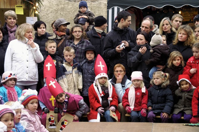 Der Fanfarenzug veranstaltete den 14. ... des Kindergartens vor viel Publikum.   | Foto: Ilona Hge