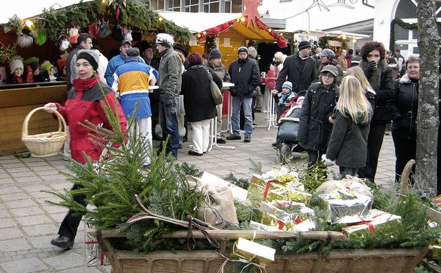 Bummellaune: Im Vorjahr war der Markt schon gut besucht.   | Foto: Gutjahr
