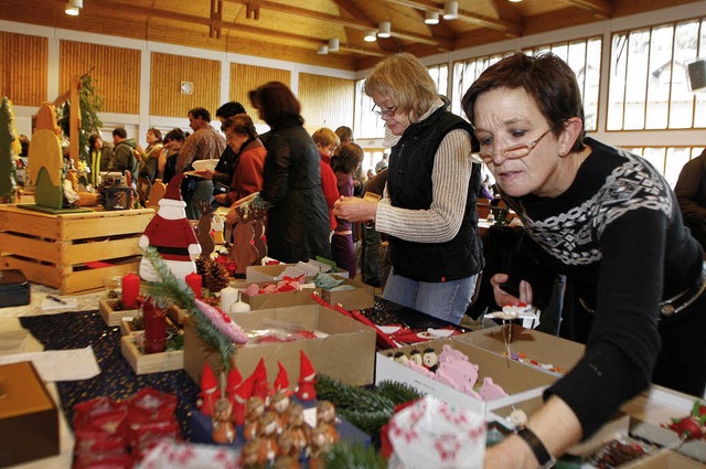 Vielfltig war das Angebot auf dem  Missionsbasar.   | Foto: heidi fssel