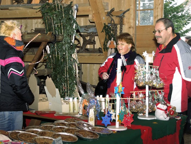 Klein aber fein war der diesjhrige Weihnachtsmarkt am Klausenhof  | Foto: Karin Stckl-Steinebrunner