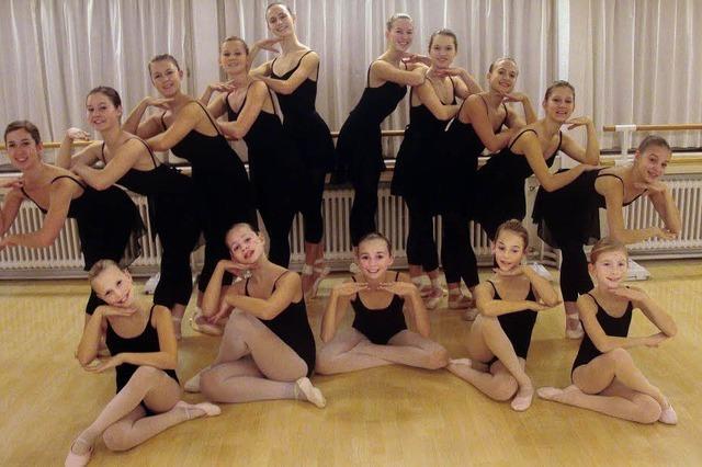 Junge Balletttalente aus Bad Krozingen