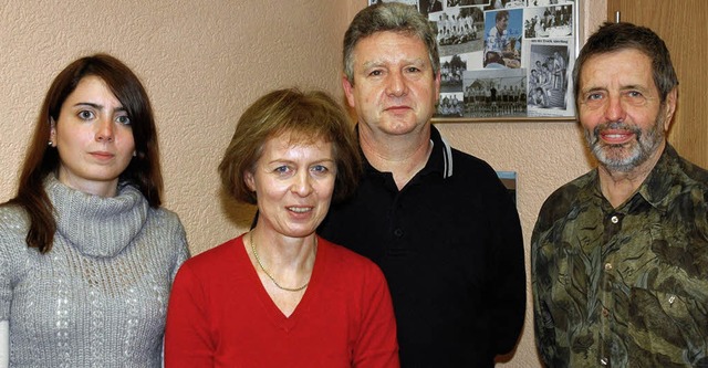 Die neu gewhlte Vorstandschaft des F... Simolka und Werner Nu (von links).    | Foto: Heinz Vollmar