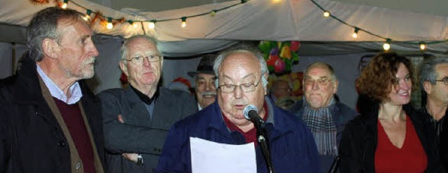 Brgermeister Patrick Jeanne, der Prs...g des Europischen Weihnachtsmarktes.   | Foto: katrin hundorf