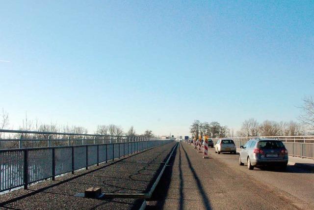 Breisacher Rheinbrücke ist bald wieder offen