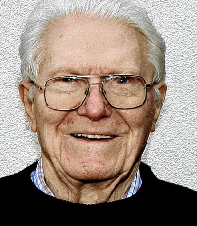 Otto Kppe feiert seinen 90. Geburtstag.  | Foto: herbert trogus