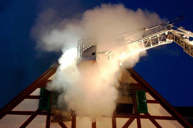 Familie steht nach Grobrand in Offenburg vor dem Nichts