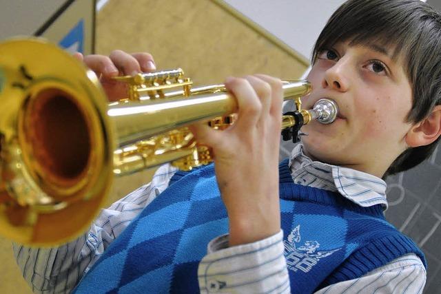 Frieder Lwe: Ein Talent an der Trompete